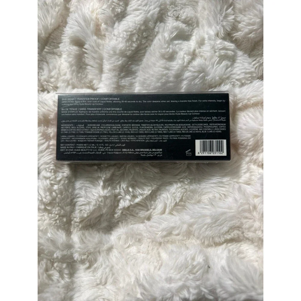 Huda Beauty Liquid Matte Ultra-Comfort Transfer-Proof Lipstick